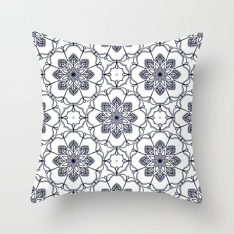 Bohemia Plain Cushion Cover Digital Print,Cojines Decorative Home Sofa Large Cushion Cover/
