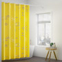 Bathroom Shower Curtain Tarpaulin Set, Bathroom Curtain Thickening Mold Curtain Small Lattice