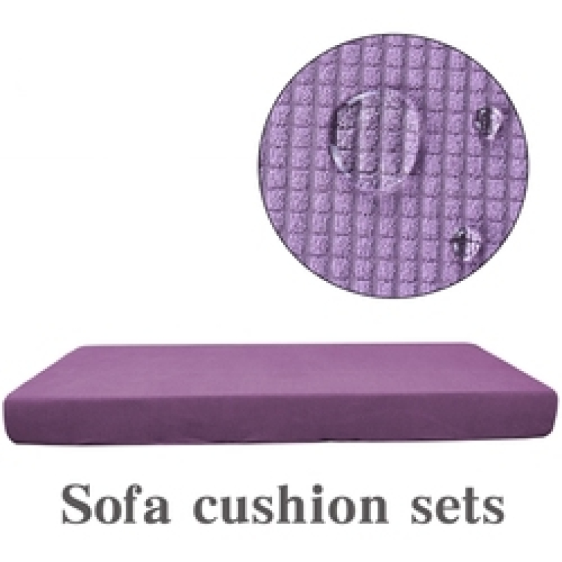 2022 Elasticity Polyester waterproof grey polar fleece Corn kernels pineapple grid sofa Cushion cover set Slipcover cover