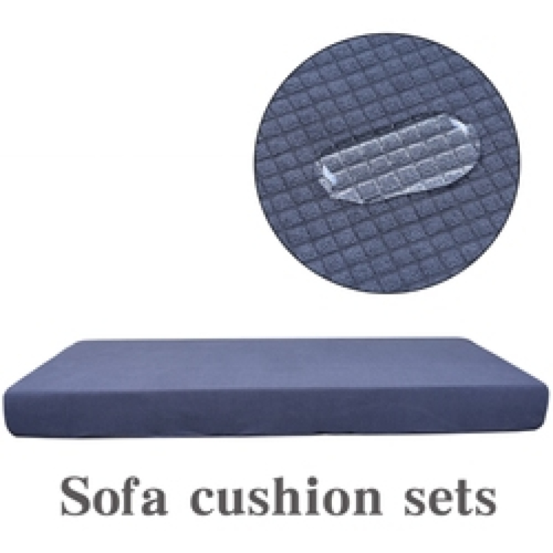 2022 Elasticity Polyester waterproof grey polar fleece Corn kernels pineapple grid sofa Cushion cover set Slipcover cover