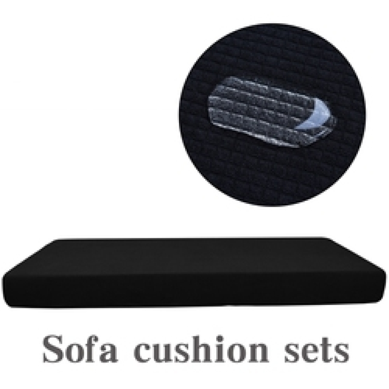 2022 Elasticity Polyester waterproof grey polar fleece Corn kernels pineapple grid sofa Cushion cover set Slipcover cover