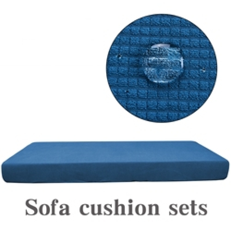 2022 Elasticity Polyester waterproof grey polar fleece Corn kernels pineapple grid sofa Cushion cover set Slipcover cover