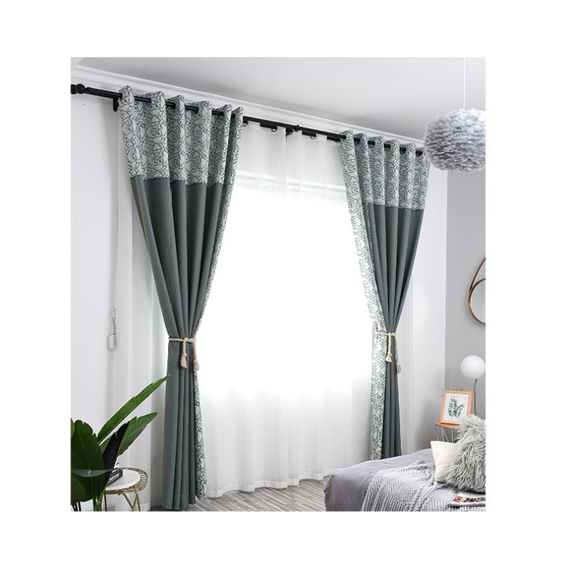 New Jacquard Windows Curtains,For Home Luxury Curtains Living Room Window Curtain Blackout Curtains#