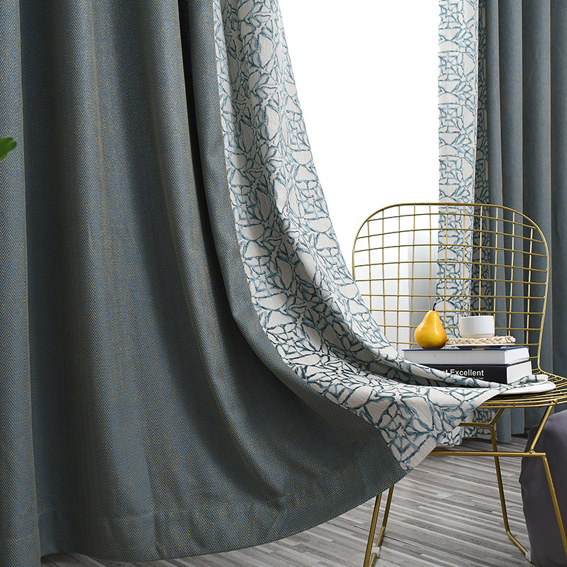 New Jacquard Windows Curtains,For Home Luxury Curtains Living Room Window Curtain Blackout Curtains#