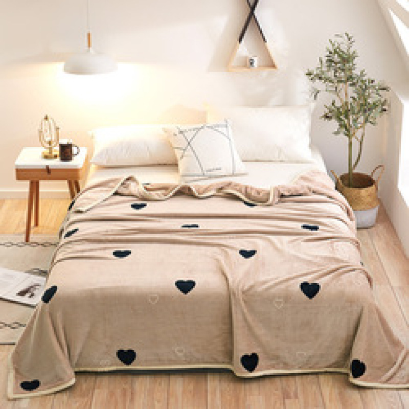 Papa&Mima Cat And Fish Bones Print Summer Throw Blankets Coral Fleece Plaids Multisize Bedsheet Multifunctional Bedspread