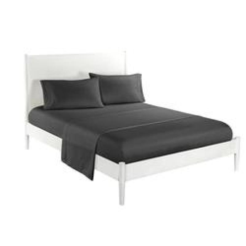 Bed Fitted Sheet Cover Soft Twin Full Queen King Pillow Case Bedding Set