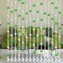 Crystal Glass Bead Curtain Luxury Living Room Bedroom Window Door Wedding Decor Divider Home Decoration