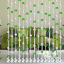 Crystal Glass Bead Curtain Luxury Living Room Bedroom Window Door Wedding Decor Divider Home Decoration