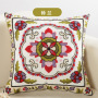 National Style Embroidery Cushion Cover, Floral Pattern Cushion Cover /