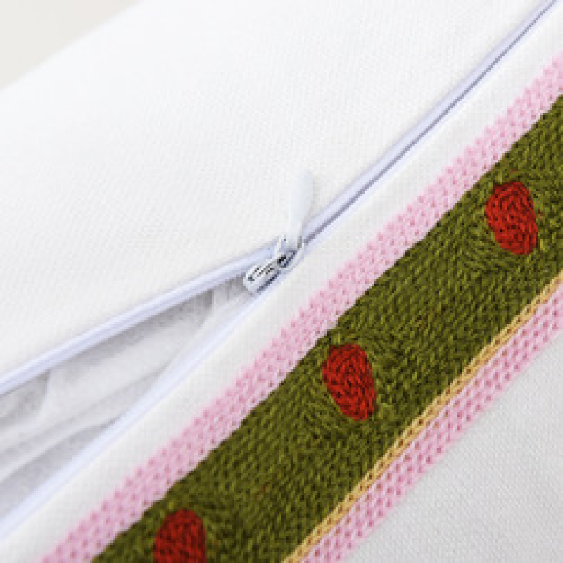 National Style Embroidery Cushion Cover, Floral Pattern Cushion Cover /