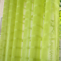 Latest Curtain Fashion Designs Lattice Sheer Cortinas Para Sala, Decorativas Hotel Used Sheer Fabric/