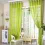 Latest Curtain Fashion Designs Lattice Sheer Cortinas Para Sala, Decorativas Hotel Used Sheer Fabric/