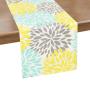 High Quality Rectangle Water-proof Colorful Mexico Style Oil-Proof block print table runner For Wedding Birthday Daily Living