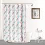Waffle Shower Curtain, Stripes Shower Curtain for Bathroom, Hotel Matt Waffle Weave Shower Curtain/