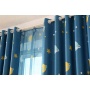 New Products Star Pattern Lovely Blackout Curtains for Boys Bedroom