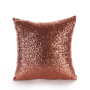 Sofa Furniture Rose Gold Cushion Cover, Outdoor Patio Latest Design Sequin Cushion Cover/