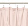 2021 Best Selling Solid Color  Pinched Pleat Bathroom Shower Curtain For Water Proof Shower Curtain/