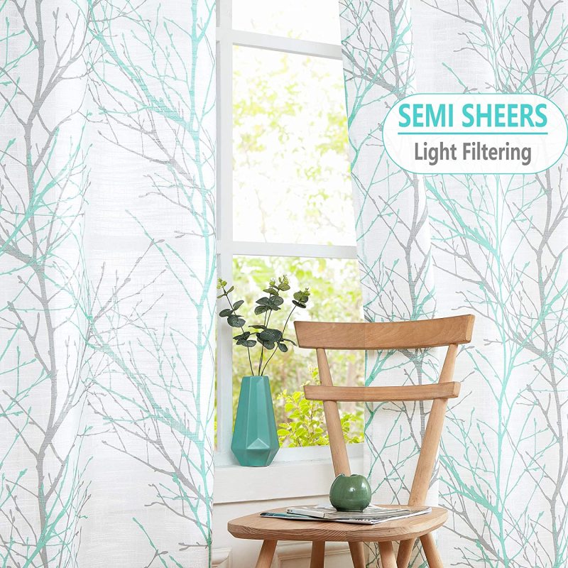 2021 hot sale sheer Curtains , modern simple style Curtain#