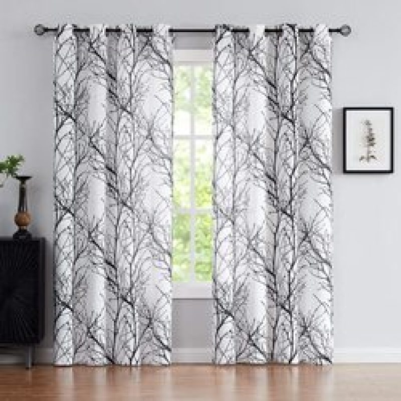 2021 hot sale sheer Curtains , modern simple style Curtain#