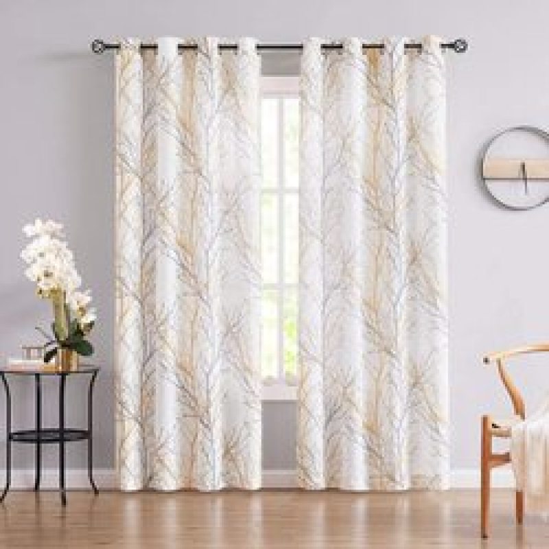 2021 hot sale sheer Curtains , modern simple style Curtain#
