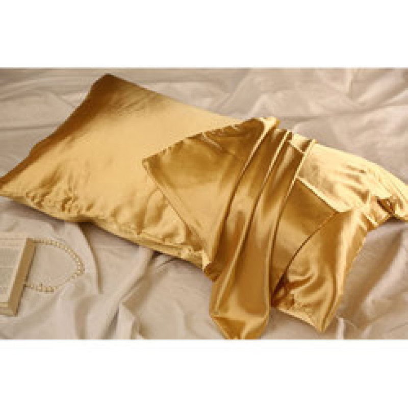 Bedsure Satin Pillowcase for Hair and Skin Cushion Covers, Soft Breathable 20x30 inches Satin Pillow 1-Pack Cushion Covers/