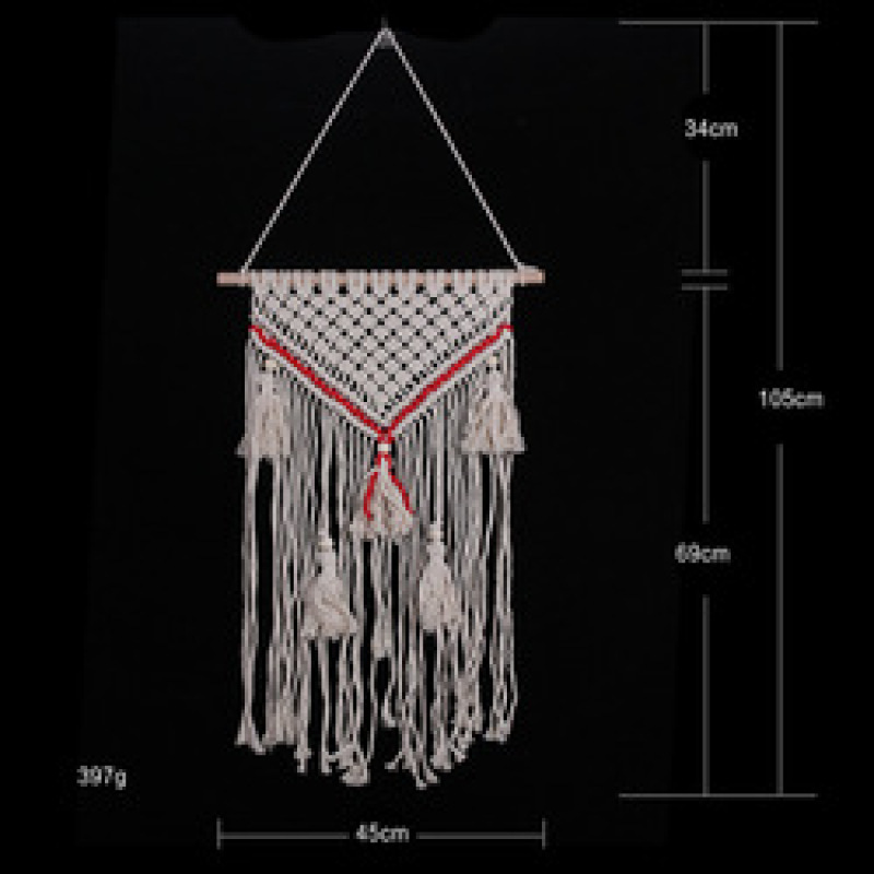 Woven Macrame dream catcher Wall Hanging Large Above Bed Decor Neutral Wall Boho Home DecorTapestry Wall Hanging/