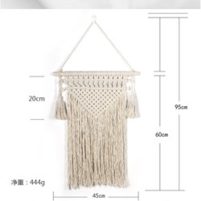 Woven Macrame dream catcher Wall Hanging Large Above Bed Decor Neutral Wall Boho Home DecorTapestry Wall Hanging/