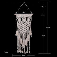 Woven Macrame dream catcher Wall Hanging Large Above Bed Decor Neutral Wall Boho Home DecorTapestry Wall Hanging/