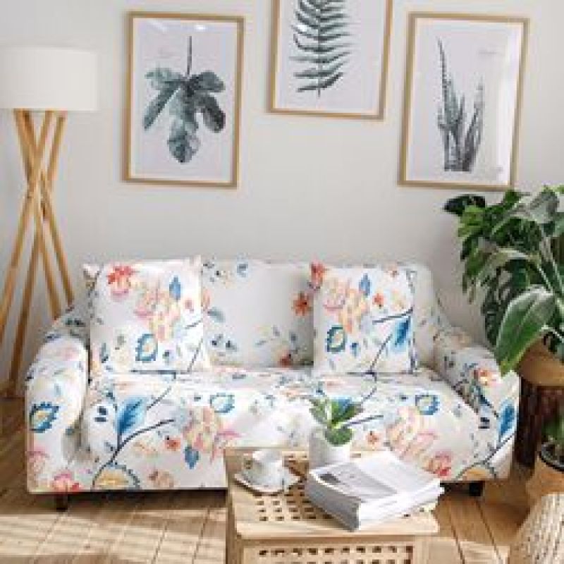 Wholesale Fabric Couch Cover Sofa, Ready Ship Living Room Sofa Slipcovers/