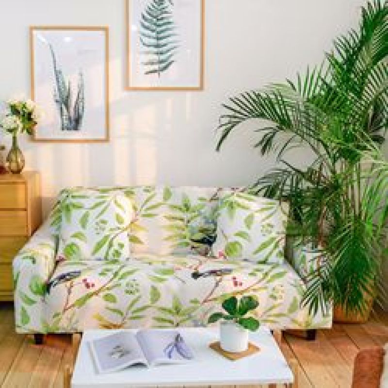 Wholesale Fabric Couch Cover Sofa, Ready Ship Living Room Sofa Slipcovers/