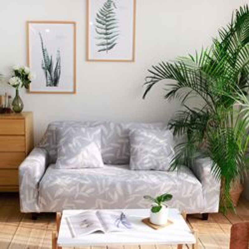 Wholesale Fabric Couch Cover Sofa, Ready Ship Living Room Sofa Slipcovers/