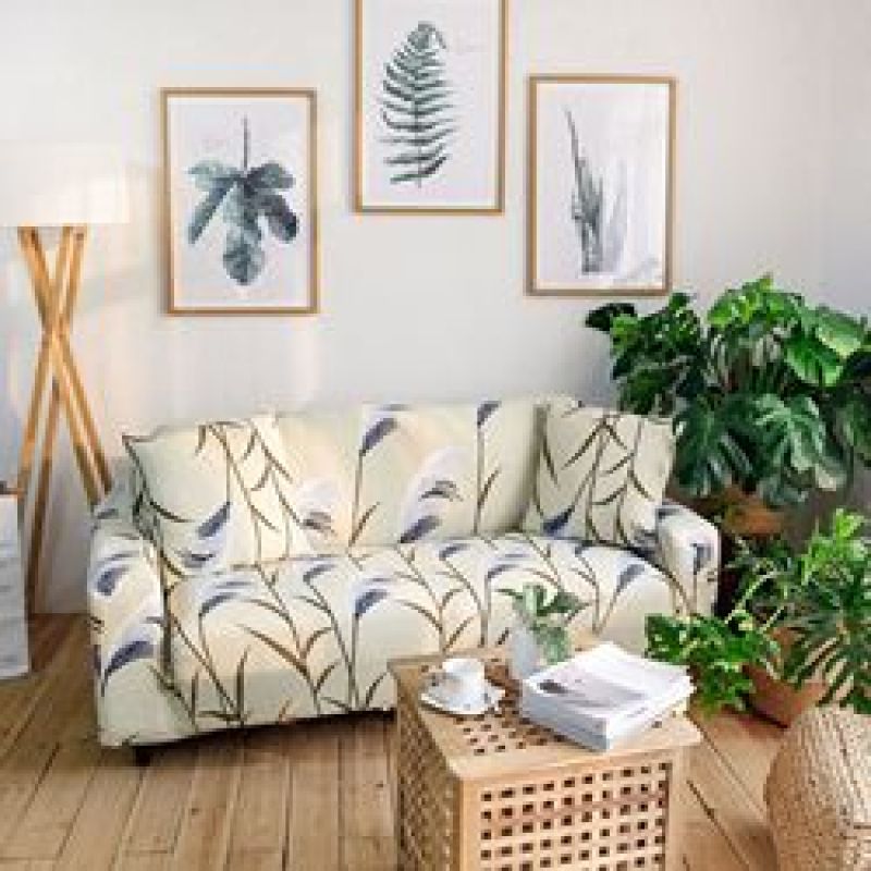 Wholesale Fabric Couch Cover Sofa, Ready Ship Living Room Sofa Slipcovers/