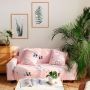 Wholesale Fabric Couch Cover Sofa, Ready Ship Living Room Sofa Slipcovers/