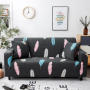 Spandex Stretch All inclusive Polyester printed Sofa Cover