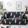 Spandex Stretch All inclusive Polyester printed Sofa Cover