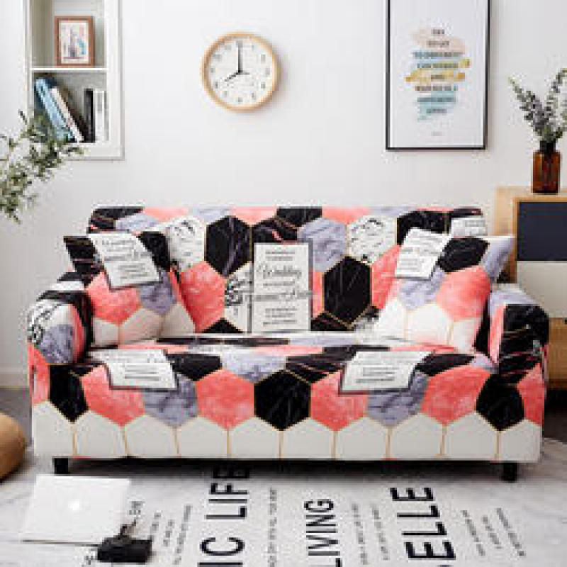 Spandex Stretch All inclusive Polyester printed Sofa Cover