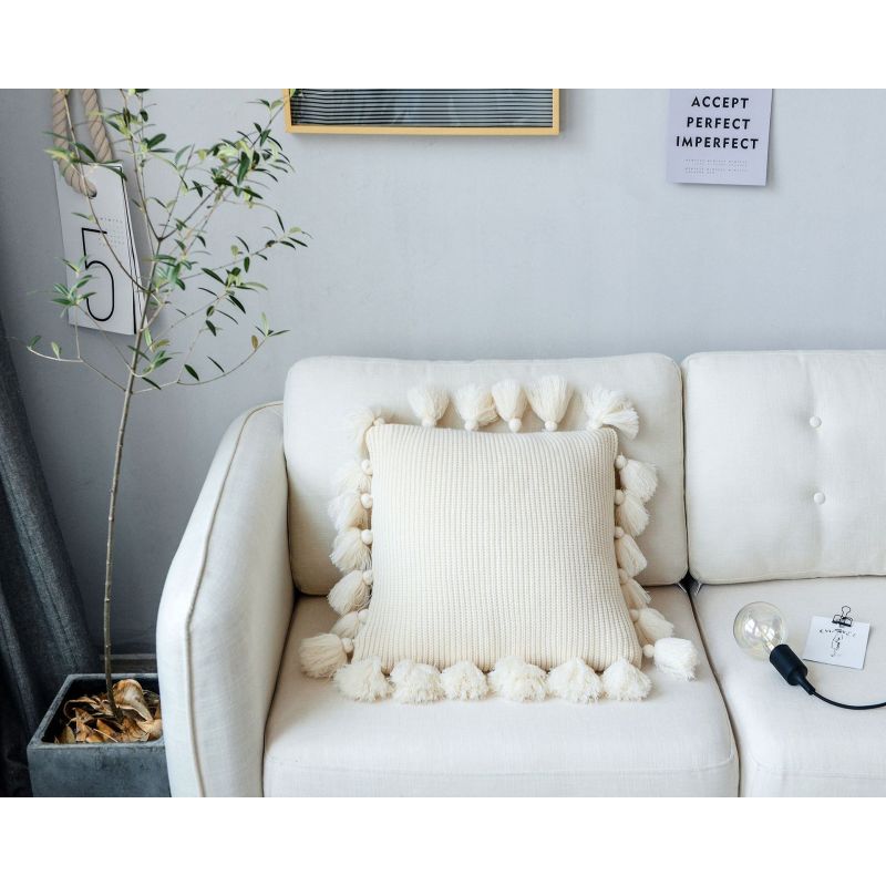 Ivory Cushion Cover, Square Latest Design Cushion Covers/