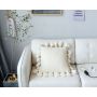 Ivory Cushion Cover, Square Latest Design Cushion Covers/