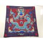 New Chinese Vintage Silk Embroidered Wine Red Dragon Cushion Case Cover,Sofa Cushion Cover/