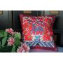 New Chinese Vintage Silk Embroidered Wine Red Dragon Cushion Case Cover,Sofa Cushion Cover/