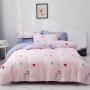 3/4 Piece Suit Bedding Set Cotton Baby Bedsheet, Student Dormitory Cartoon Bedding Sets/