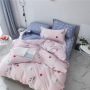 3/4 Piece Suit Bedding Set Cotton Baby Bedsheet, Student Dormitory Cartoon Bedding Sets/