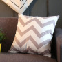 Custom Made Printing Cushion Cover Fabric, Geometric Digital Printed Plush Cushion Covers/