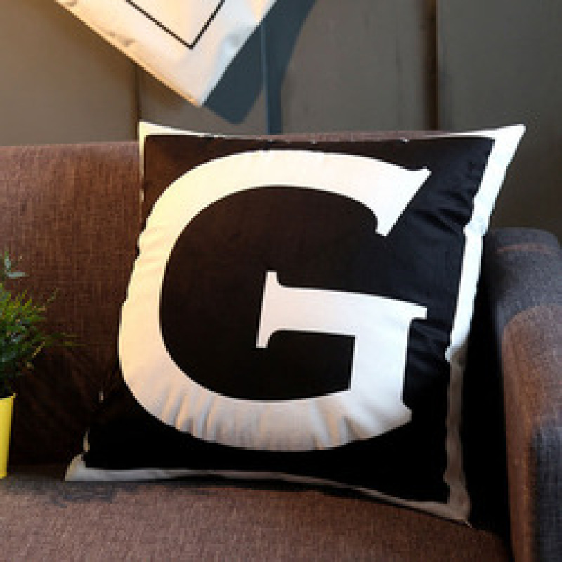 Custom Made Printing Cushion Cover Fabric, Geometric Digital Printed Plush Cushion Covers/