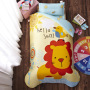 Nursery School 100% Cotton Cute Bedding Set Baby Bedsheet, 3 Piece Suit Cartoon Bedding Sets For Winter/
