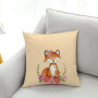 Big-eyed hamster new explosion simple animal series pillow, 2019 small fresh white velvet fabric small animal cushion /