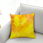 2019 Explosion Yellow Pattern Series Small Fresh Pillow, Yellow Small Lemon Super Soft Velvet Fabric Cushion /