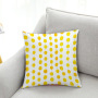 2019 Explosion Yellow Pattern Series Small Fresh Pillow, Yellow Small Lemon Super Soft Velvet Fabric Cushion /
