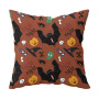 New Halloween Spider Ghost Skull Digital Design Pillow Car Cushion Cover, Decoration Wholesale Sofa Bed Cushion Cover/