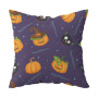 New Halloween Spider Ghost Skull Digital Design Pillow Car Cushion Cover, Decoration Wholesale Sofa Bed Cushion Cover/